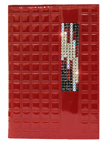Бумажник водителя женский кожаный БС-12 avenue rouge Kniksen красный