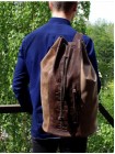Сумка мешок мужская через плечо С-9214-А Apache коричневая